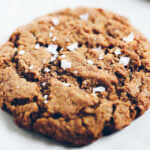 Meet your new cookie obsession! Coconut sweetened paleo almond butter cookies. Soft, chewy, and gooey on the inside, and crisp with a little crunch on the outside. Naturally gluten free, flourless, and vegan. Grain free, flourless, and dairy free. Easy flourless cookies. Gluten Free cookie recipe. Healthy peanut butter gluten free cookies. Flourless cookie recipe. Easy healthy cookie recipe. Best gluten free cookie recipe. vegan cookie recipes. Easy vegan cookies. Easy gluten free cookies. Coconut sugar cookies. Coconut sugar cookie recipe.