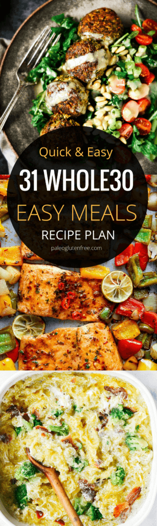31 days of easy whole30 lunch recipes! Here it is! A quick, easy, and delicious meal plan for an entire month! Hit your goal with this easily customizable meal plan. Best whole30 lunch recipes all in one place. 31 days of whole30 lunch recipes! Whole30 meal plan that's quick and healthy! Whole30 recipes just for you. Whole30 meal planning. Whole30 meal prep. Healthy paleo meals. Healthy Whole30 recipes. Easy Whole30 recipes. Best paleo shopping guide. Easy whole30 lunch recipes. Easy whole30 lunch ideas. Whole30 lunch recipes. Best whole30 lunch recipes. Easy whole30 lunch recipes.