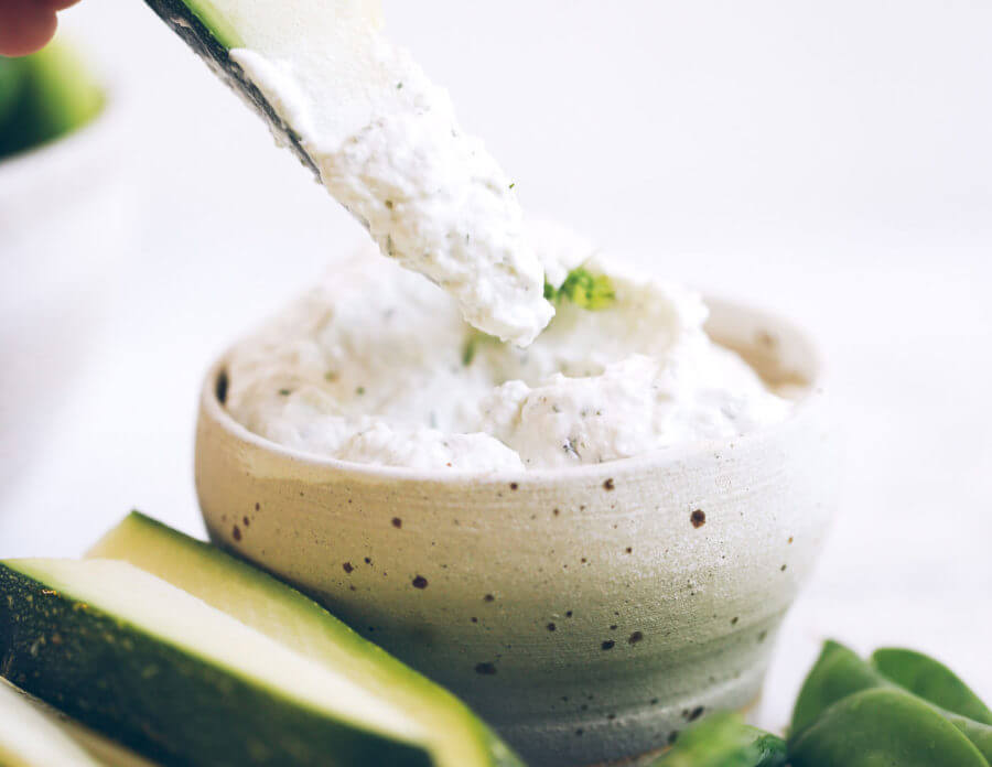 Dairy Free Yogurt Tzatziki Dip