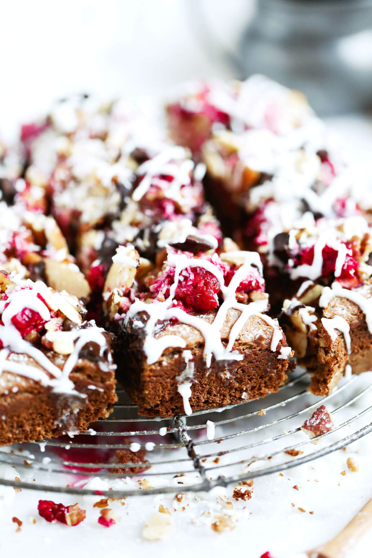 Quick Raspberry Applesauce Paleo Breakfast Bars Paleo Gluten Free