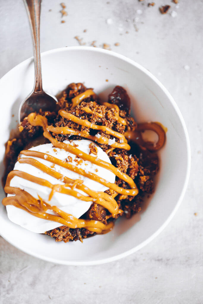 Grain Free Paleo Apple Pie Crisp - Paleo Gluten Free Eats