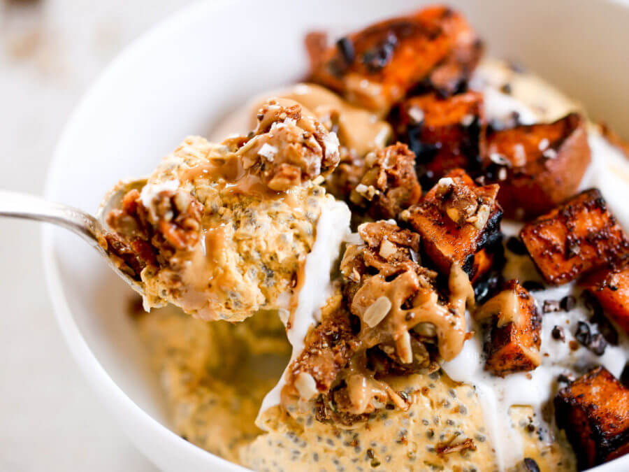 Coconut Yogurt Pumpkin Chia Cereal