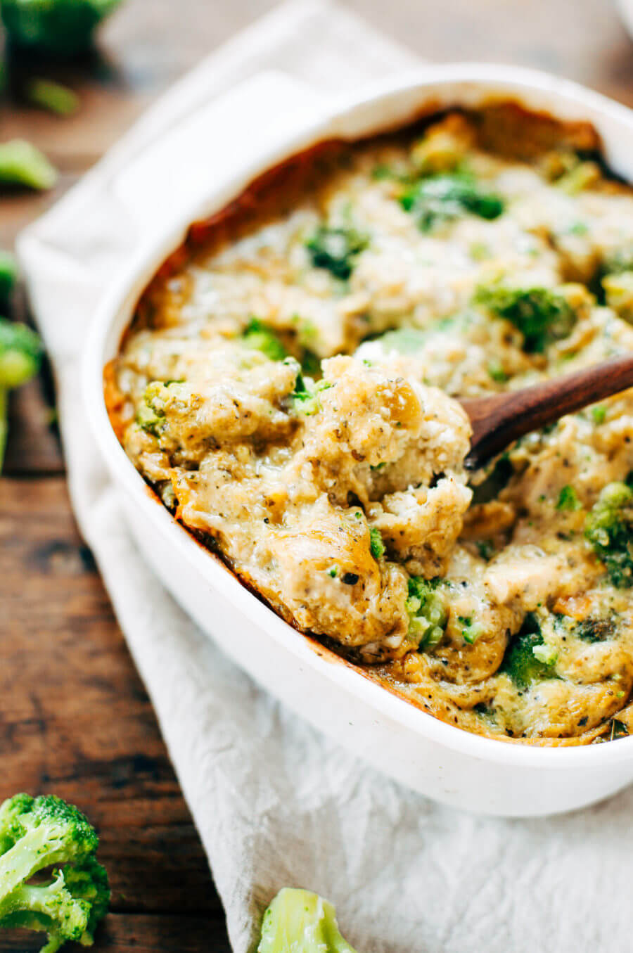 Chicken Broccoli Cauliflower Rice Casserole Paleo Gluten Free