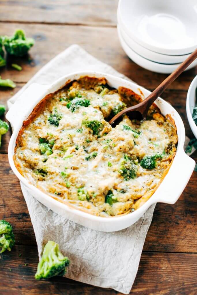 Chicken Broccoli Cauliflower Rice Casserole  Paleo Gluten Free Eats