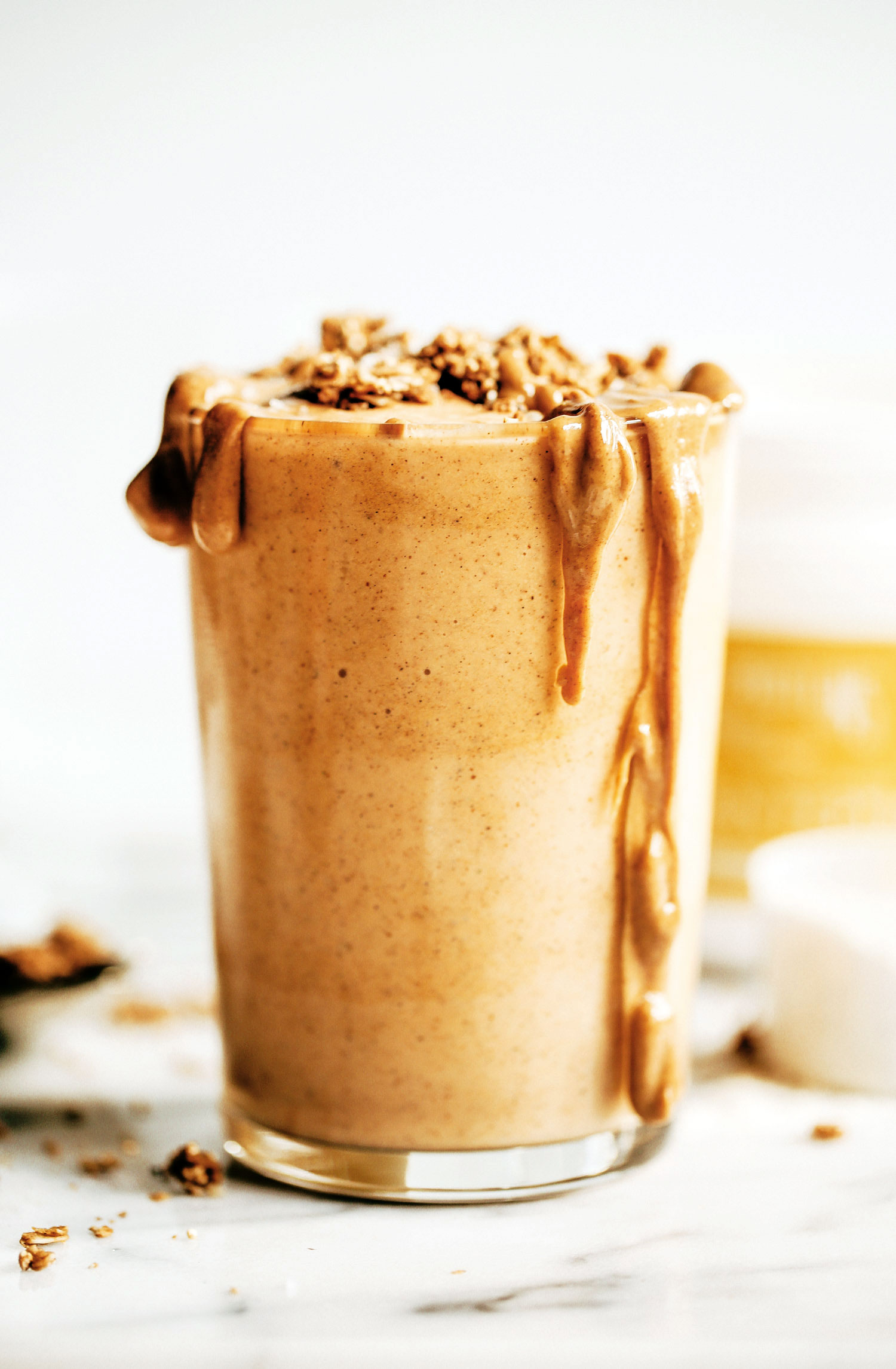 Skinny Fruitless Sweet Potato Pie Smoothie - Paleo Gluten Free