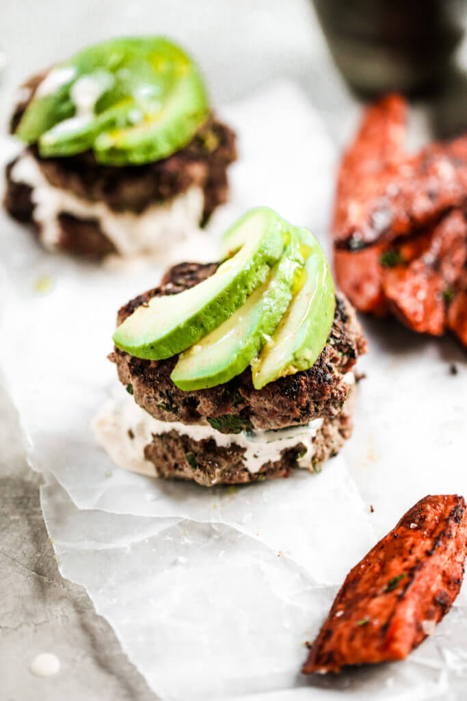 Your family is going to love these spiced up southwestern whole30 burgers! We love this whole30 approved recipe for a quick & easy emergency meal! These healthy spiced up burgers are perfect served alongside a dish of sweet potato fries and some avo! Whole30 meal plan that's quick and healthy! Whole30 recipes just for you. Whole30 meal planning. Whole30 meal prep. Healthy paleo meals. Healthy Whole30 recipes. Easy Whole30 recipes.