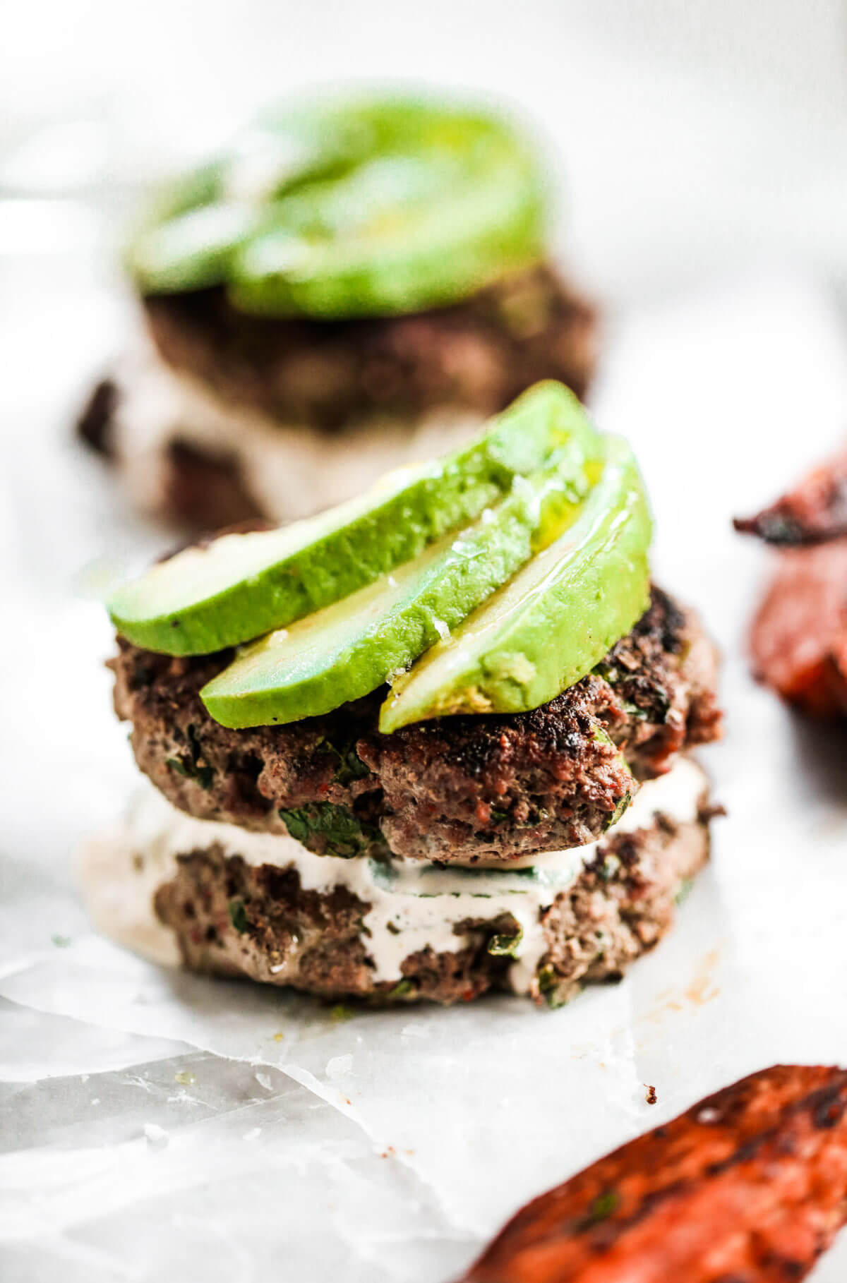 Chile Lime Avocado Burgers Paleo Gluten Free