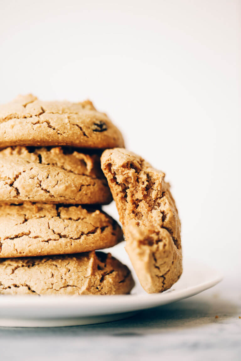 Cashew Chocolate Chip Cookies Paleo Gluten Free
