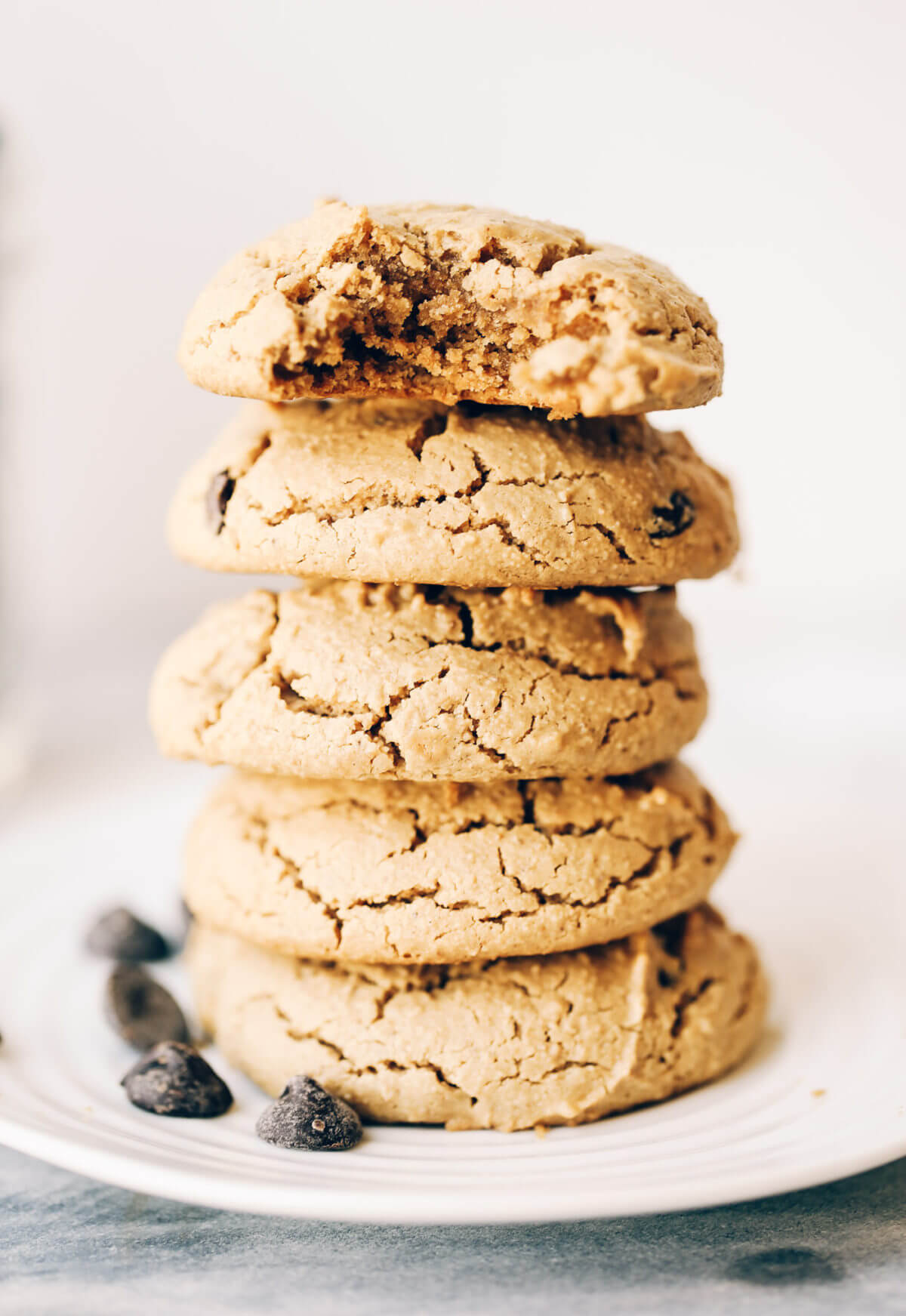 Cashew Chocolate Chip Cookies Paleo Gluten Free