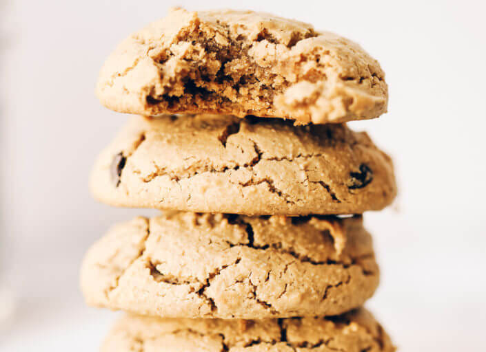 chocolate cashew cookies