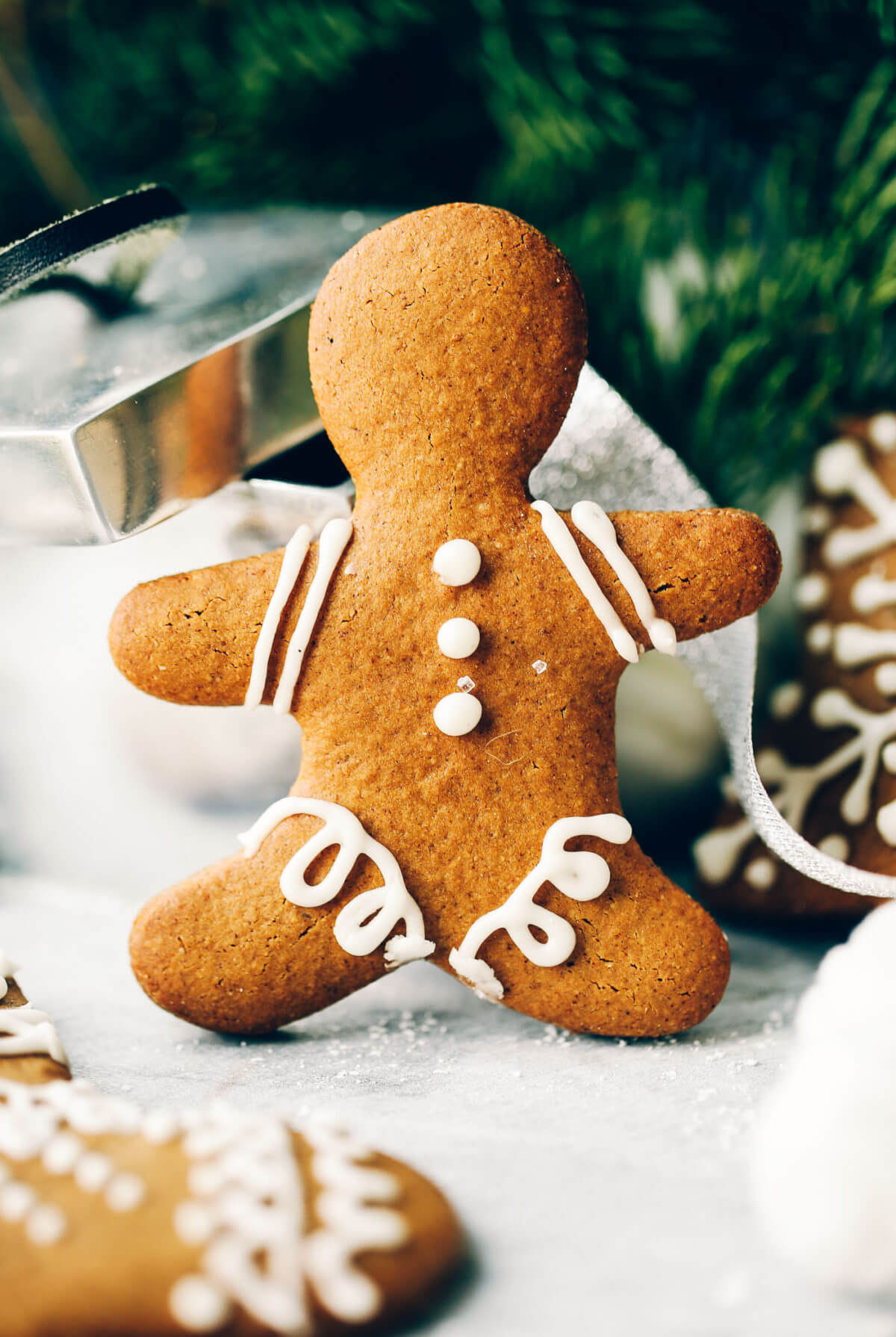 Easy Paleo Gingerbread Cookie Recipe Paleo Gluten Free