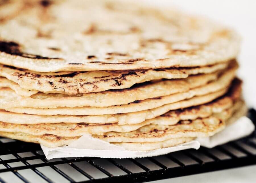 Blender Almond Flour Paleo Tortillas