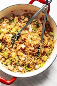 The whole family is going to love this recipe for easy healthy chow mein noodles! Made with a super simple tasty sauce- without sugar! Whole30, paleo, and can be made ahead and stored in the freezer for meal prep. whole30 meal plan. Easy whole30 dinner recipes. Easy whole30 dinner recipes. Whole30 recipes. Whole30 lunch. Whole30 meal planning. Whole30 meal prep. Healthy paleo meals. Healthy Whole30 recipes. Easy Whole30 recipes. Easy whole30 dinner recipes.