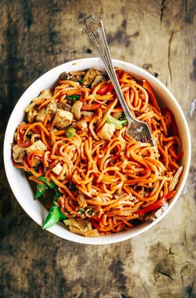 Best Whole30 Chicken Lo Mein - Paleo Gluten Free