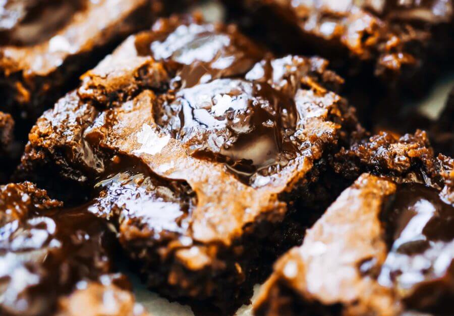 Salted Caramel Paleo Gluten Free Brownies