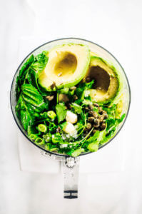 Calling all green goddess lovers!!! Pair this creamy avocado green goddess sauce with any salad, chips, or veggie sticks! Perfect for adding loads of flavor and creamy factor! Paleo, dairy free, whole30. Easy whole30 dinner recipes. Whole30 recipes. Whole30 lunch. Whole30 meal planning. Whole30 meal prep. Healthy paleo meals. Healthy Whole30 recipes. Easy Whole30 recipes. Easy whole30 dinner recipes.