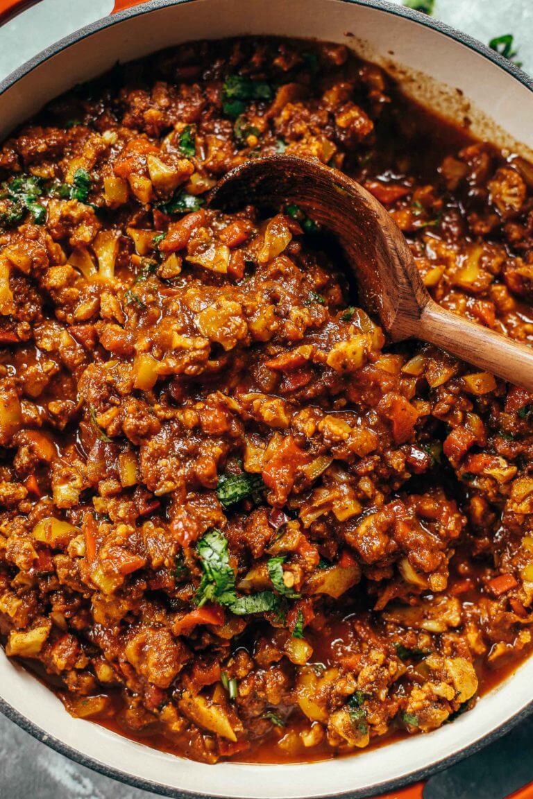 Best Easy Paleo Cauliflower Chili Paleo Gluten Free