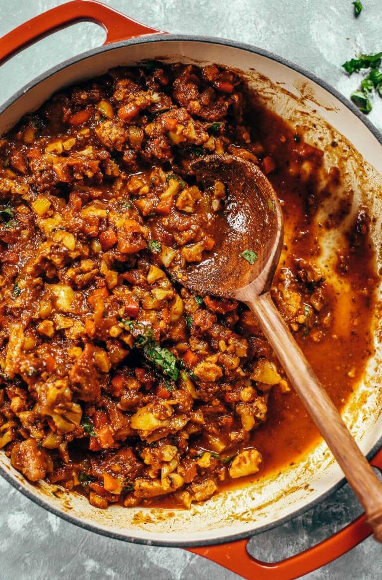 Best Easy Paleo Cauliflower Chili Paleo Gluten Free