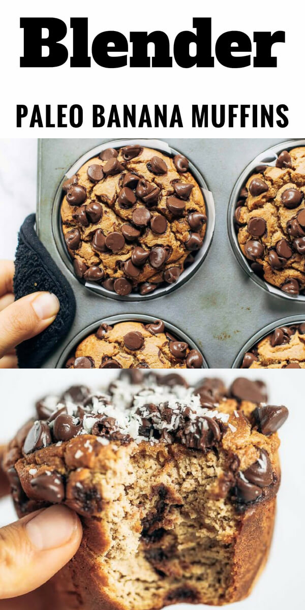 paleo blender banana muffins Paleo Gluten Free