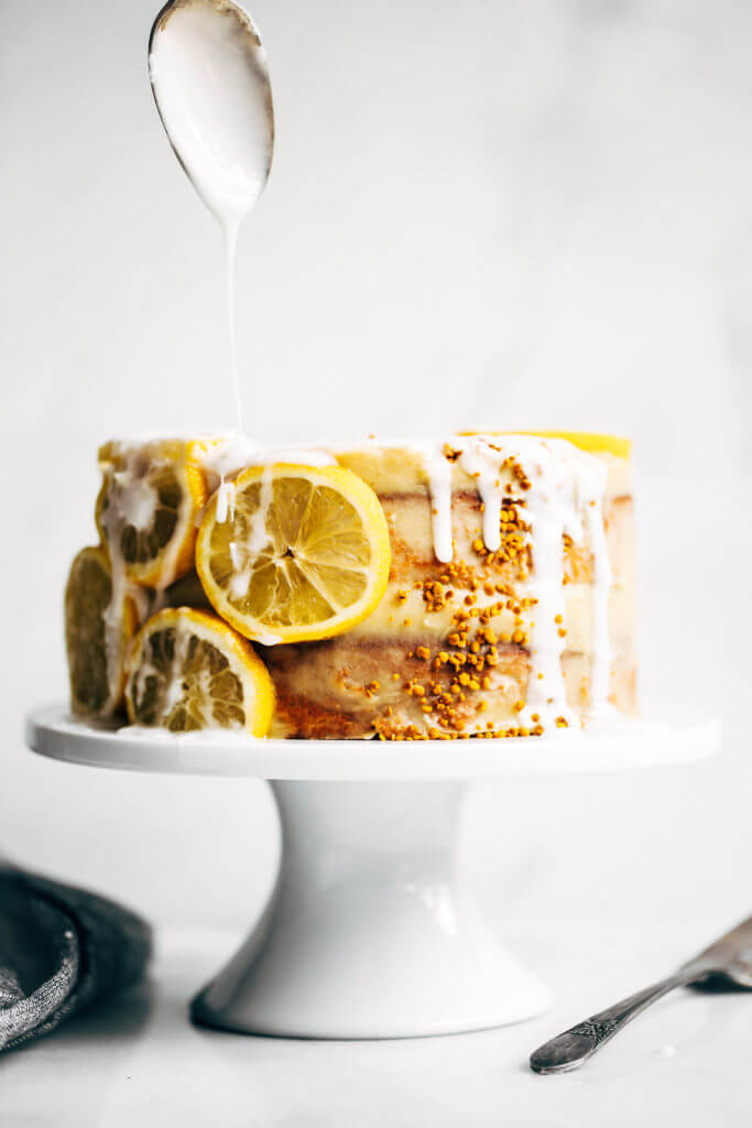 Healthy paleo lemon layer cake with sweet potato frosting. Easy gluten free cake made with sweet potatoes, not flour! A quick paleo dessert recipe, perfect for summer. An easy paleo birthday or celebration cake that is moist and delicious. Paleo for beginners. Paleo diet recipes. Easy paleo dessert. Easy paleo dessert recipes. Quick paleo desserts. Sugar free paleo desserts. Paleo gluten free birthday cake. Healthy paleo chocolate cake recipes. Paleo frosting recipes. Coconut flour paleo cake. Vegan frosting.