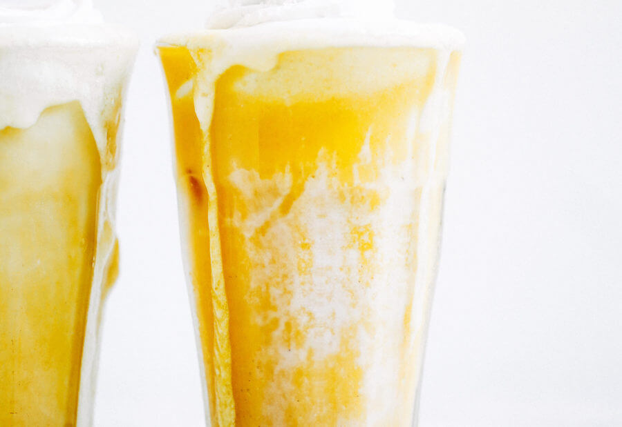 Golden Iced Turmeric Latte