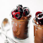 Best creamiest chocolate pudding made with avocados! A healthy paleo dessert made in five minutes. This dairy free chocolate pudding tastes better than the real deal and is made with only a handful of healthy ingredients! Paleo for beginners. Paleo diet recipes. Paleo desserts. Easy paleo avocado desserts. Sugar free paleo desserts. Quick paleo desserts.
