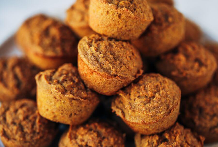 Paleo Banana Muffins Made With Sweet Potato Instead Of Flour