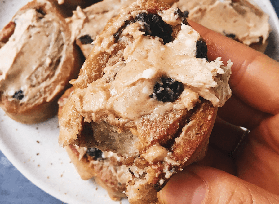 Paleo Cinnamon Rolls Made With Sweet Potato