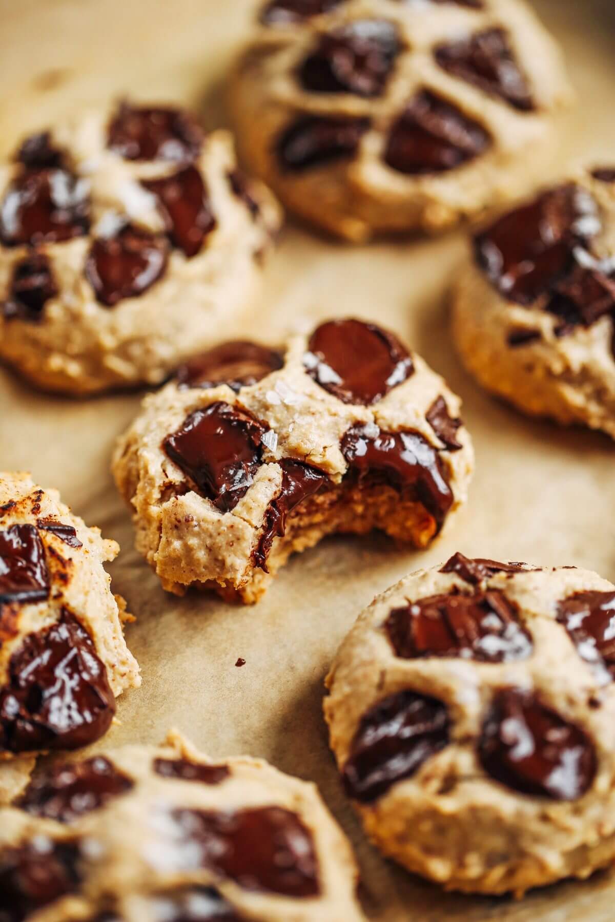 Almond Flour Chocolate Chip Cookies - Paleo Gluten Free