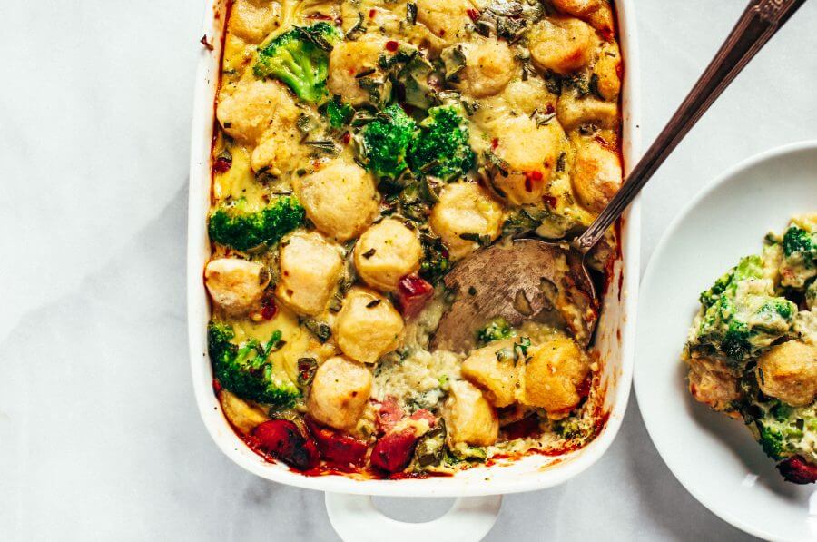 Cauliflower Gnocchi Paleo Casserole