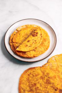 Two Ingredient Sweet Potato Tortillas - Paleo Gluten Free