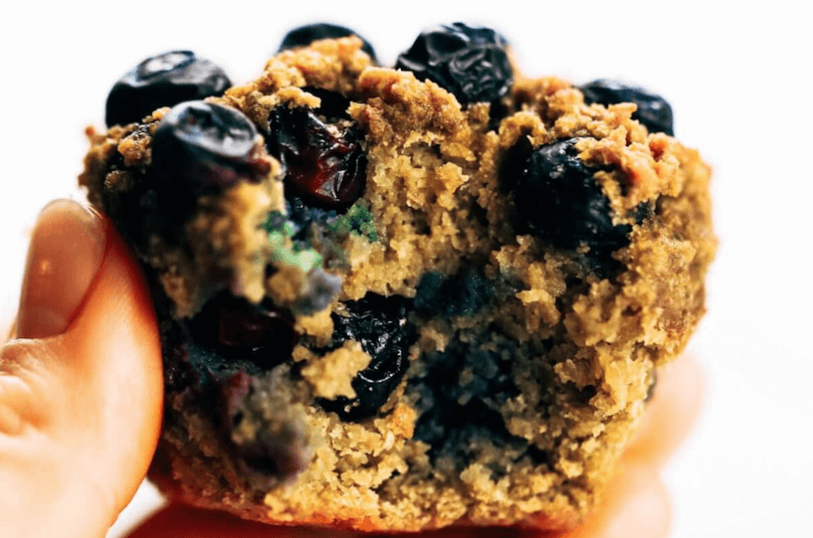 Sweet Potato Blueberry Muffins