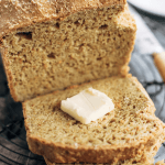 Perfect gluten-free keto sandwich bread. Easy paleo bread recipe without yeast! This almond flour sandwich bread tastes amazing, holds together, and is easy to make! Nothing like homemade bread.