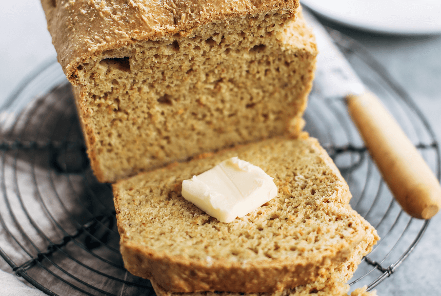 Perfect gluten-free keto sandwich bread. Easy paleo bread recipe without yeast! This almond flour sandwich bread tastes amazing, holds together, and is easy to make! Nothing like homemade bread.