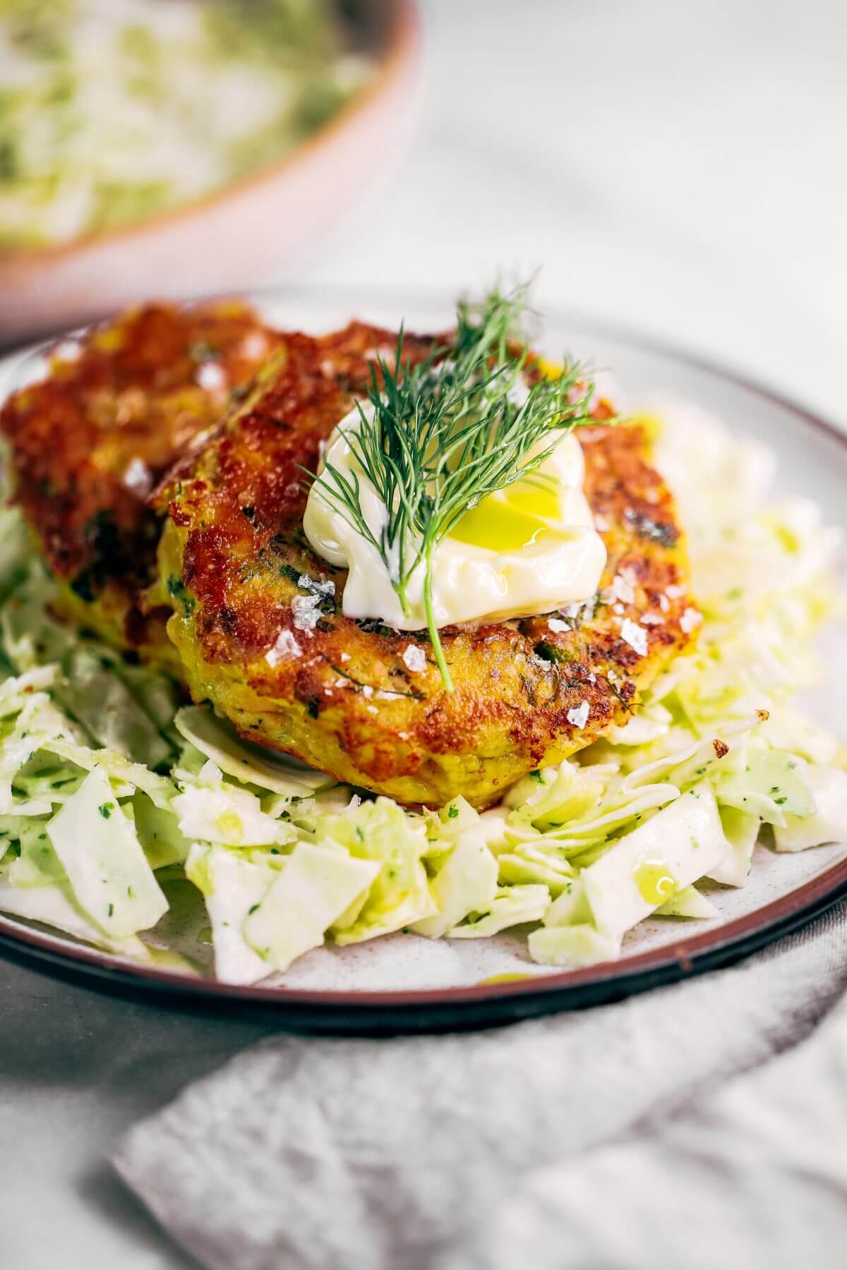 Salmon Burgers With Slaw Paleo Gluten Free