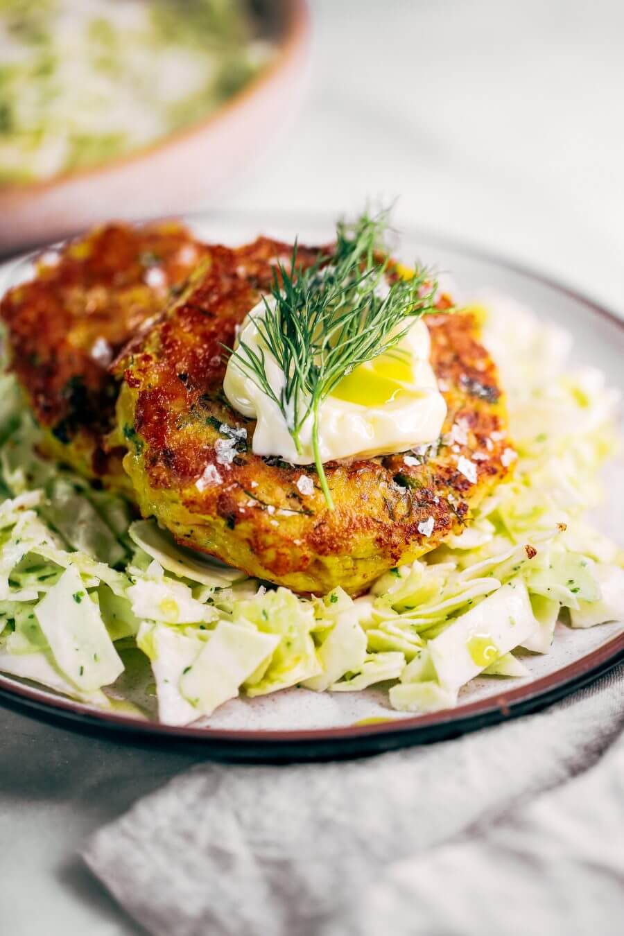 Salmon Burgers With Slaw Paleo Gluten Free