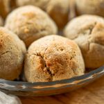 Homemade dinner rolls made with almond flour. These healthier paleo bread rolls are so easy to make and have no yeast! It's an easy gluten free bread recipe that the whole family will love. Perfect for serving with soup for dinner or with eggs for breakfast. #paleo #bread #baking #recipes #cooking