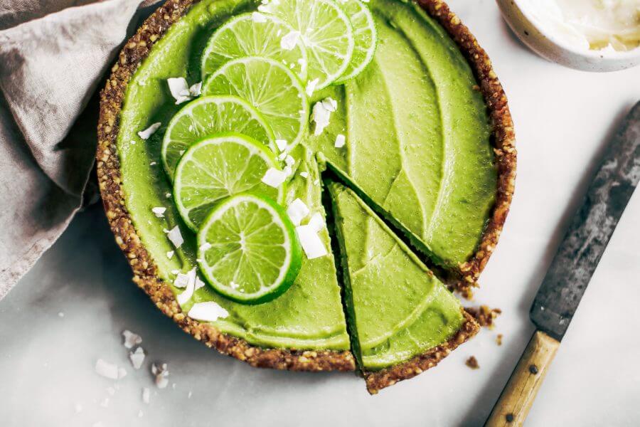 Key Lime Vegan Pie