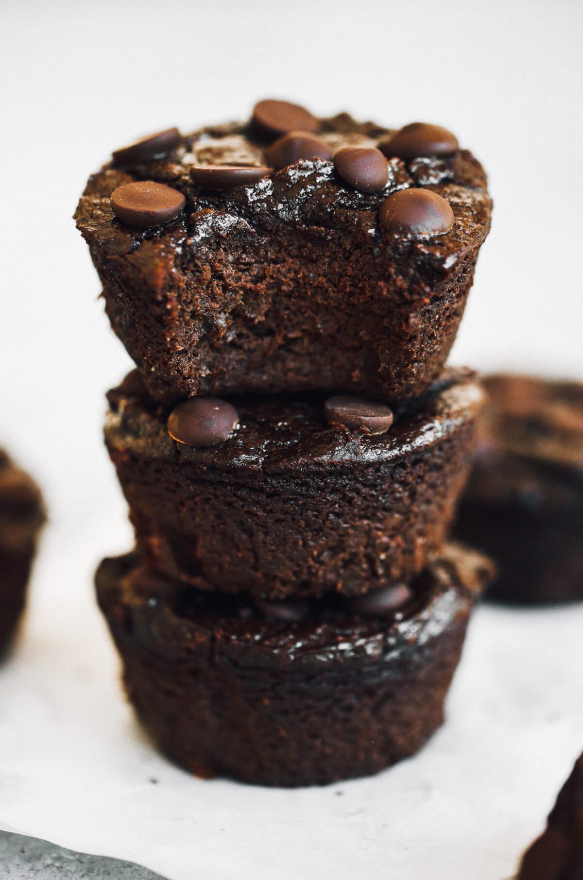 Chocolate Avocado Muffins Paleo Gluten Free