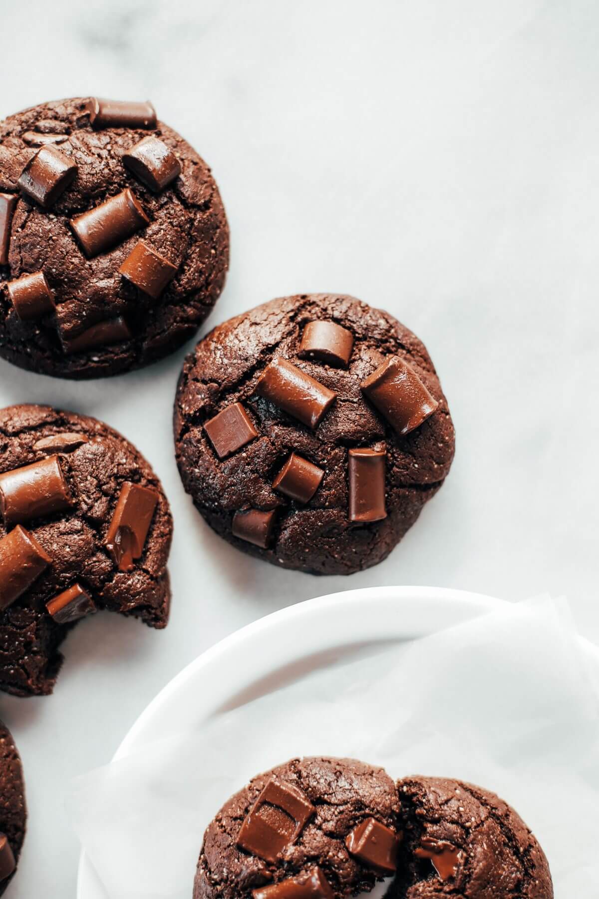 Chocolate Brownie Cookies - Paleo Gluten Free