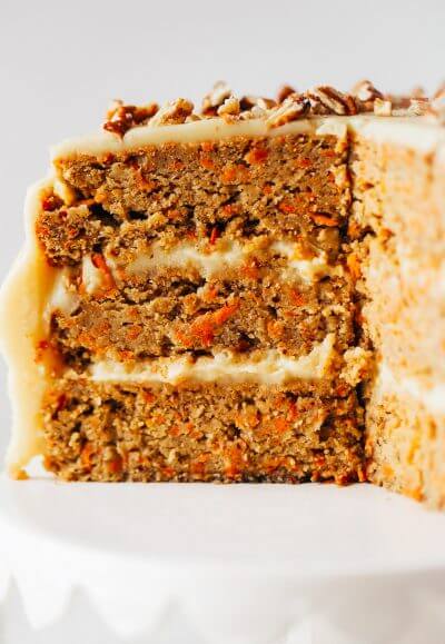 Sweet Potato Carrot Cake - Paleo Gluten Free