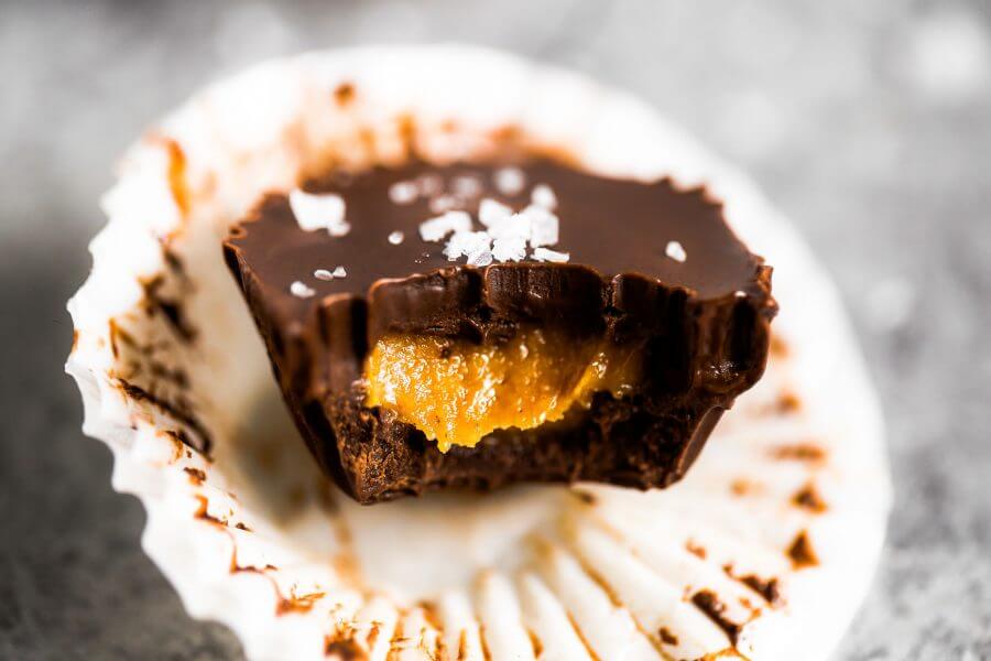 Healthy Chocolate Peanut Butter Cups