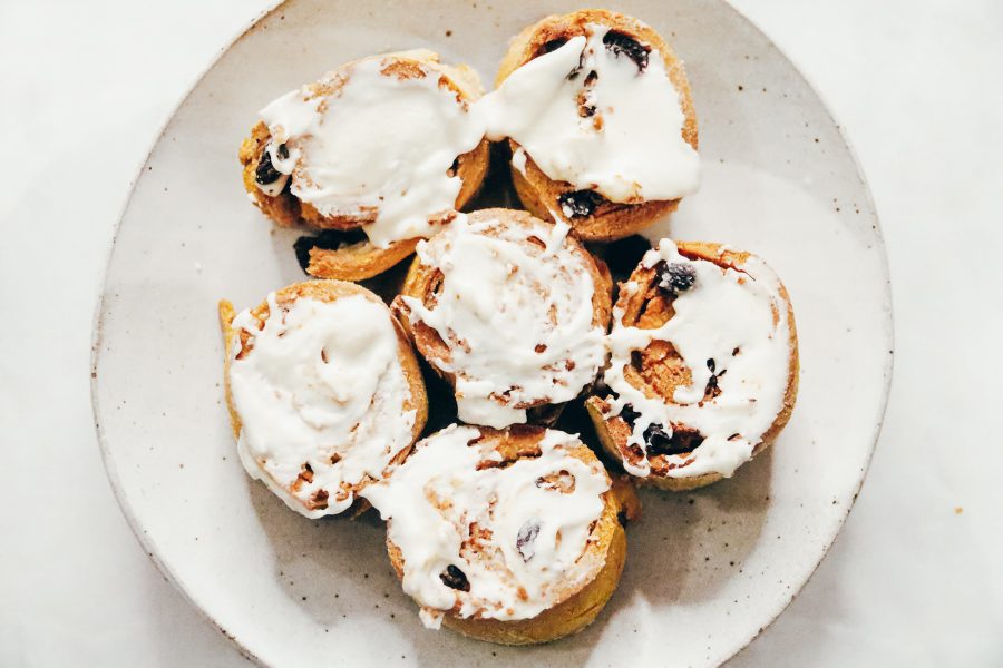 Paleo Egg-Free Cinnamon Rolls